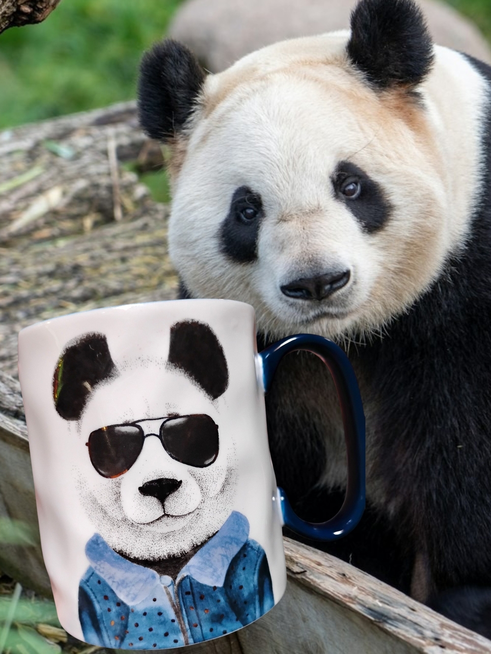Hipster Panda Mug Signature Housewares